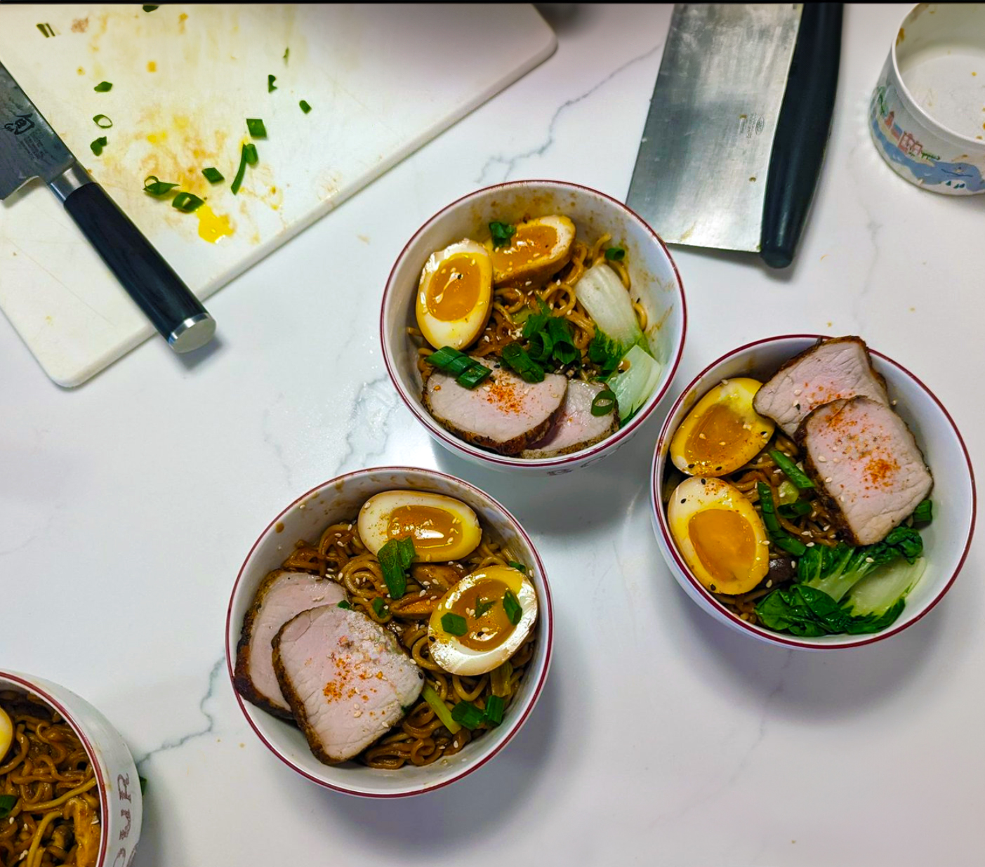 Tenderloin Tonkotsu Ramen - Crafty Cookbook